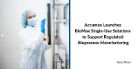 accumax launches biomax single use solutions to support regulated